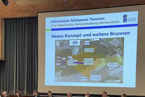 Überblick über die Untersuchungen an der alten Deponie. 