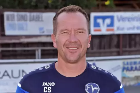 Der Freinsheimer Trainer Christian Schäfer.