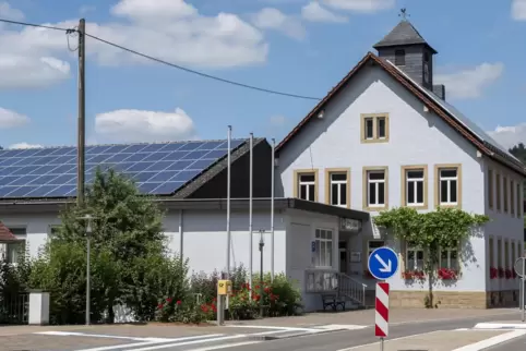 Das Bürgerhaus in Ginweiler, aufgenommen 2020. 