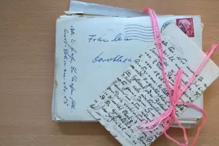 Alte Liebesbriefe können den aktuellen Partner stören.