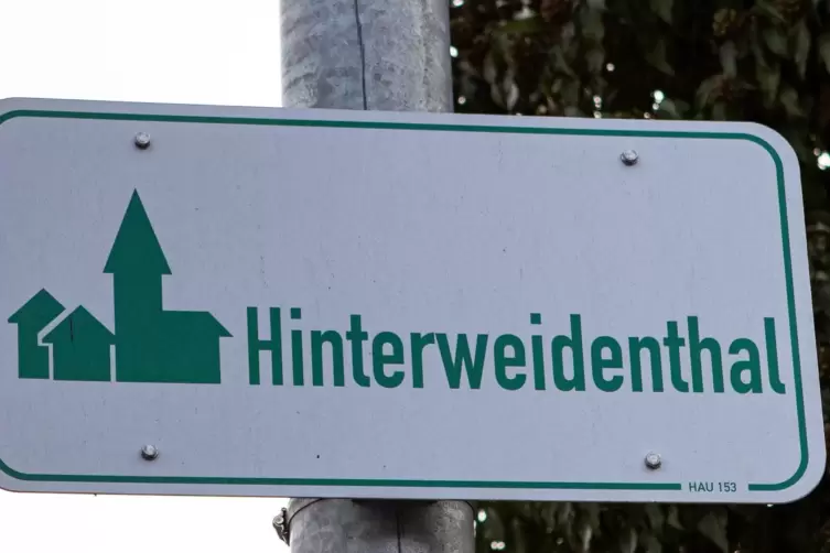 Zu den Wunschprojekten in Hinterweidenthal gehört das Aufstellen von je einem Tourismusschild an den beiden Ortseingängen. 