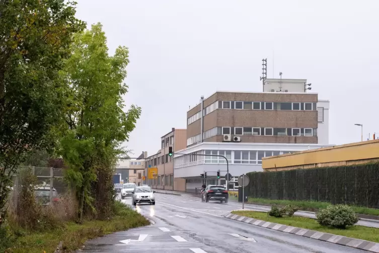 Die Firma f&uuml;hrt mit der Stadt Gespr&auml;che hinsichtlich einer Begr&uuml;nung der Fassade des Firmengeb&auml;udes.