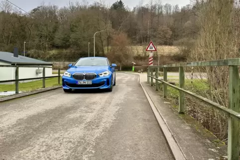 Die Brücke in Stambach wird abgerissen und durch einen Neubau ersetzt. 