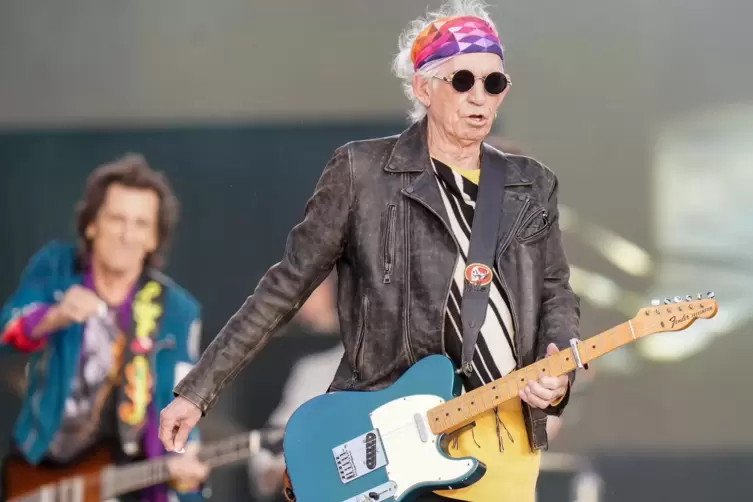 Bald auf USA-Tournee mit dem Stones: Keith Richards. 