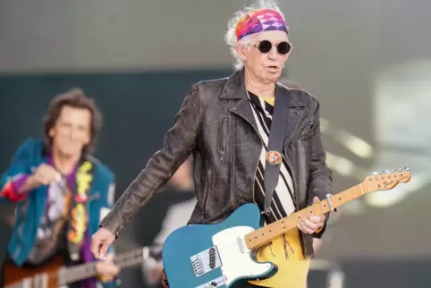 Bald auf USA-Tournee mit dem Stones: Keith Richards. 