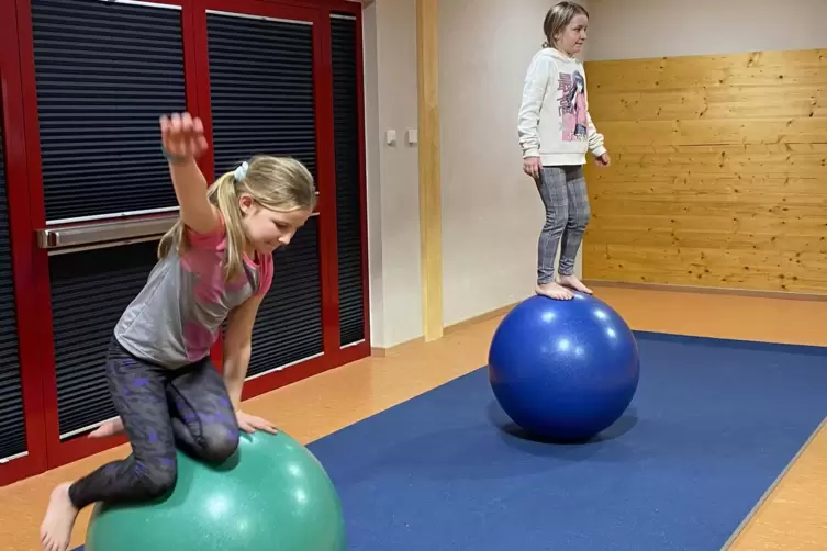 Gleichgewichtssinn ist gefragt. 