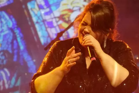 Starke Stimme: Beatrice Reece. 