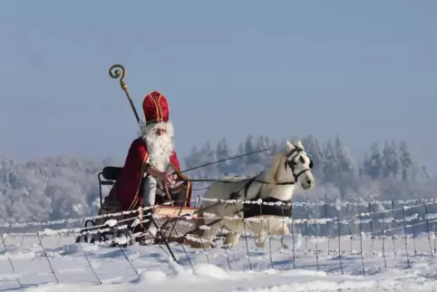 Auch dieses Jahr dürfte der Weihnachtsmann in Deutschland kaum mit dem Schlitten über weiße Landschaften gleiten. 