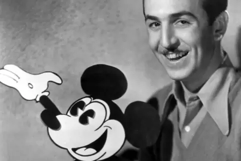 Walt Disney und seine berühmteste Schöpfung: Micky Maus. Ein angenehmer Zeitgenosse war der Comic-Produzent nicht.
