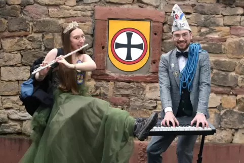  Lena I. und Frederik I. sind das Prinzenpaar der Hanebber. 