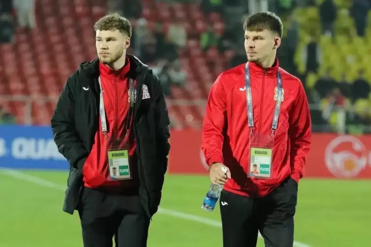 Blicken der Asienmeisterschaft und der WM-Qualifikation entgegen: Kimi (links) und Kai Merk.