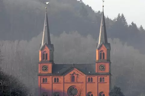 Die protestantische Kirche ist das Wahrzeichen von Wilgartswiesen. 