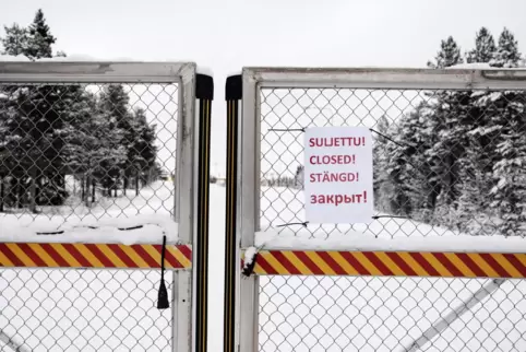 Finnland hat seine Grenze zu Russland dichtgemacht.