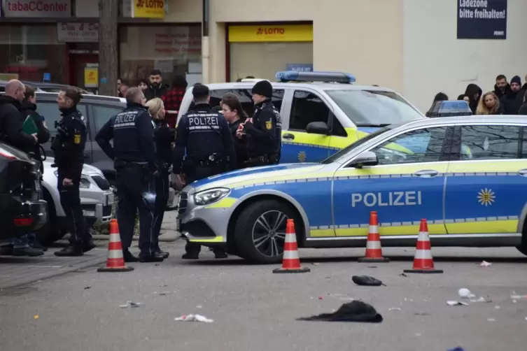 In Mannheim kam es zu einem größeren Polizeieinsatz. 