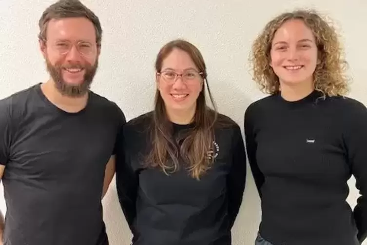 Die tun was: Carsten Schatz,  Daniela Schmitt, Marlene Oetzel (von links). 