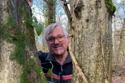 Volker Westermann (60) ist Förster für Waldinformation, Umweltbildung und Walderleben im Forstamt Pfälzer Rheinauen. 