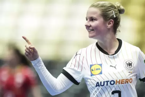 Seht her, mit uns ist zu rechnen: Amelie Berger träumt weiter von Olympia 2024 in Paris.