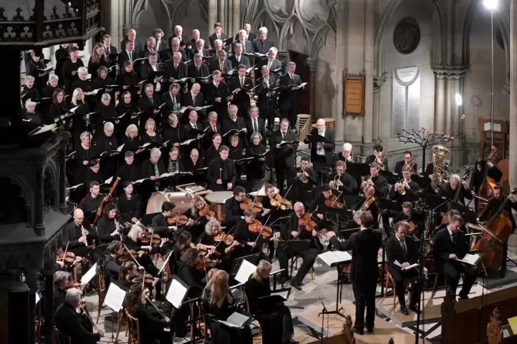 Verdis Requiem: Mit dem Oratorienchor der Pfalz im November in der Gedächtniskirche. 