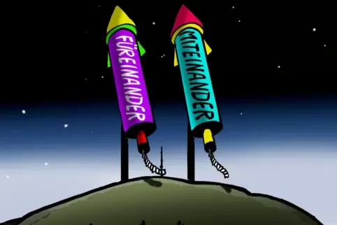 Auf dass diese beiden Raketen bei uns zünden mögen...
