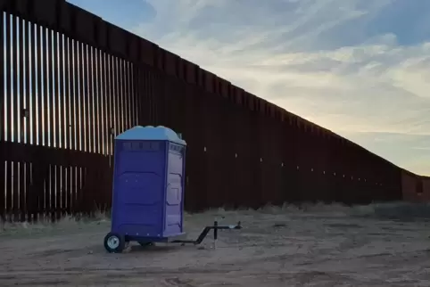 Naco an der Grenze zwischen den USA und Mexiko: Ziemlich trostlos.