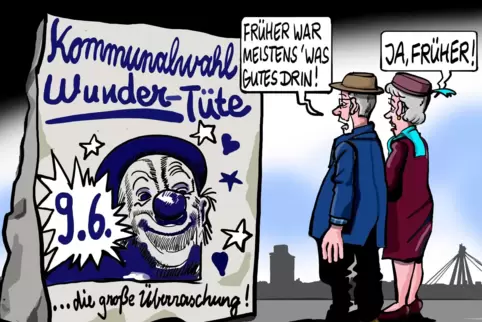 Was dabei wohl rauskommt? 
