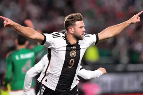 Die deutschen Fußballer wollen wieder jubeln – wie hier Niclas Füllkrug im Spiel gegen die USA.