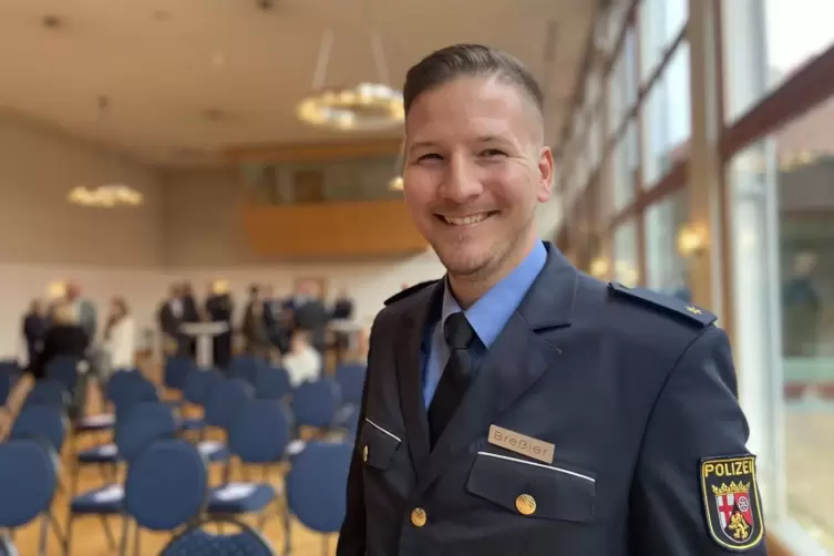 Neuer Leiter der Polizeiinspektion: Alexander Bre&szlig;ler.