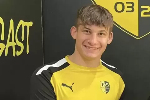 Vom FC Speyer 09 zu TuS Knittelsheim: Cedric Wunsch.
