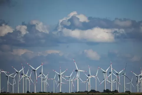 Windkraftanlagen lieferten 18 Prozent mehr Strom als im Vorjahr. 