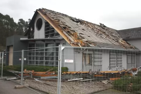 Am Silvestertag wurde die VR-Bank-Filiale in Bundenthal bei einem Sprengstoffanschlag zerstört.