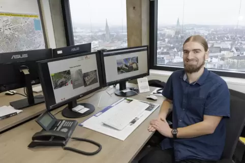 Daniel Schleicher kümmert sich seit Oktober darum, die verschiedenen Belange im Glasfaserausbau unter einen Hut zu bringen.
