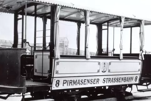 1906 zählte die Pirmasenser Straßenbahn eine Million Fahrgäste. 