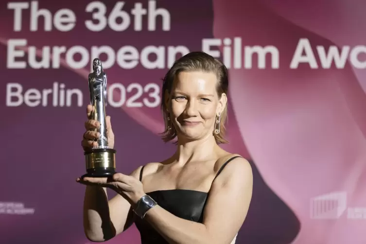Kein Globe, aber der Europ&auml;ischen Filmpreis: die nominierte Sandra H&uuml;ller. 