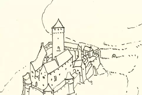 Herrschersitz: Die Burg Landeck wird 1237 erstmal urkundlich erwähnt. 