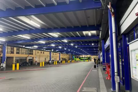Kurz vor 1 Uhr in der Nacht vom Dienstag auf den Mittwoch: Der Bus kommt tatsächlich!