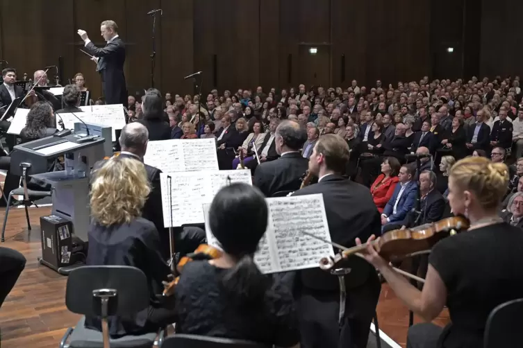 Ein H&ouml;hepunkt: der Auftritt der Staatsphilharmonie. 