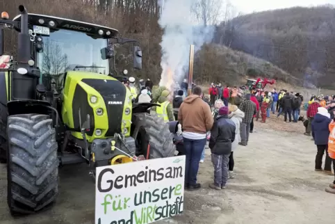 Am Sonntag wird es den dritten Bauernprotest binnen einer Woche im Landkreis geben.