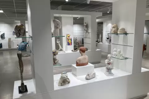 Ein Blick in das neue Neunkircher Keramik Kunst Museum. 