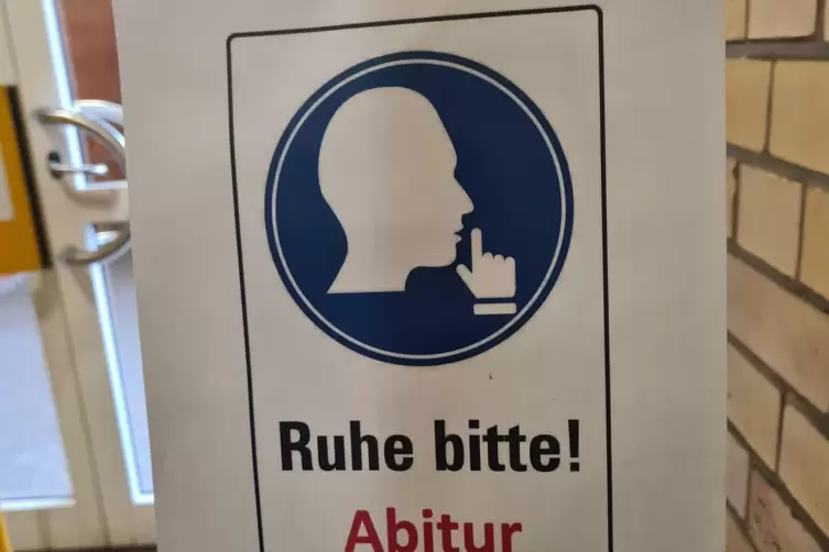 Am Mittwoch begannen die schriftlichen Abiturpr&uuml;fungen. 