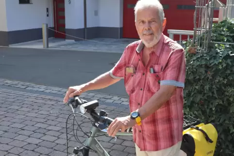 Werner Zink: Fahrrad-Lobbyist kritisiert die Stadt.
