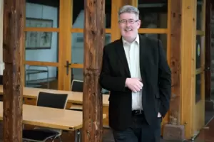 Harald Löffler – Ortsbürgermeister von Harthausen. 