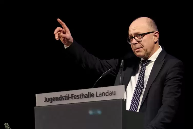 Oberb&uuml;rgermeister Dominik Gei&szlig;ler. 