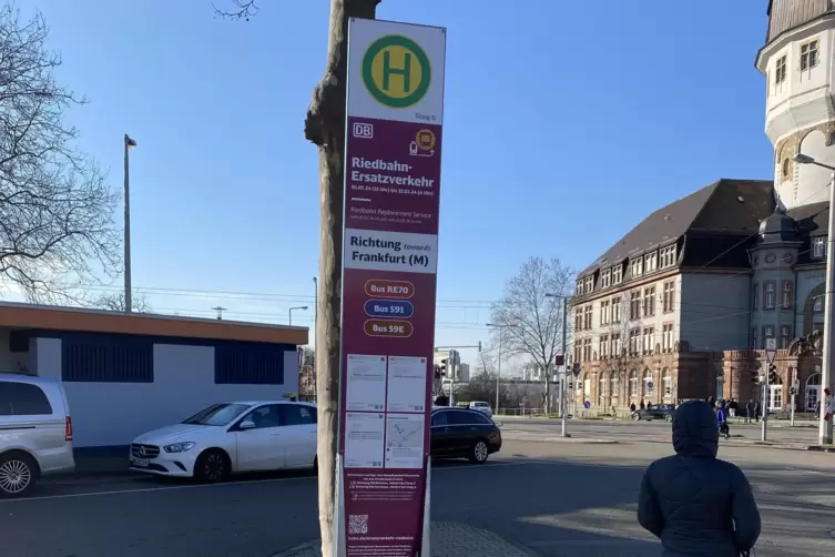 Meist ist an den Haltepunkten wenig los.