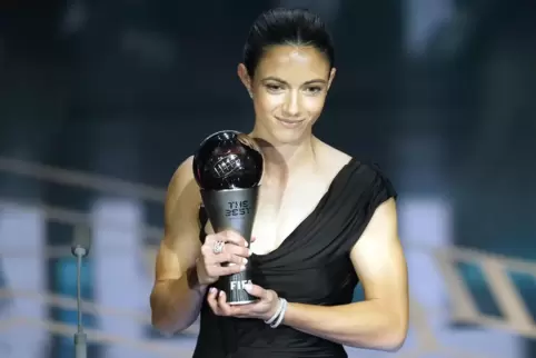 Weltfußballerin: die Spanierin Aitana Bonmatí. 