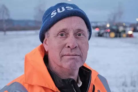 Vorsitzender des Ortsbauernverbands, Ralf Schunck. 