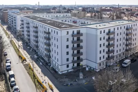 Zu wenige Sozialwohnungen wie etwa diese in Leipzig sind nach Auffassung eines Bündnisses aus Gewerkschaften, Sozial- und Branch
