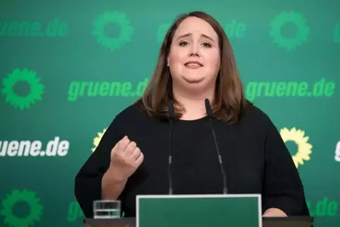 Grünen-Vorsitzende Ricarda Lang.