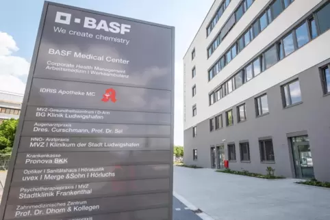 Wer auf dem Parkplatz am BASF Medical Center parkt, muss dafür mindestens 1,50 Euro bezahlen. 