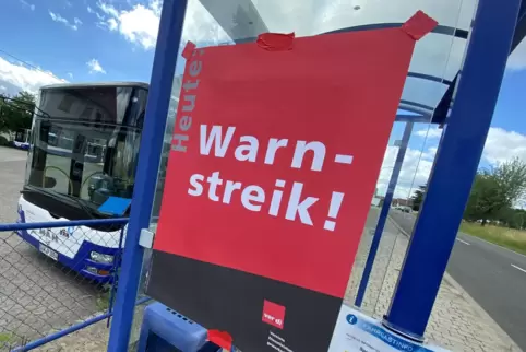 Am Donnerstag und Freitag werden wieder viele Busse im Kreis Kaiserslautern streikbedingt ausfallen. 