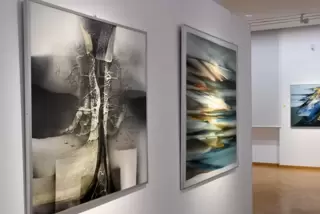 Die Ausstellung von Klaus Heinrich Keller war 2018 ein Publikumsmagnet im Forum Alte Post.